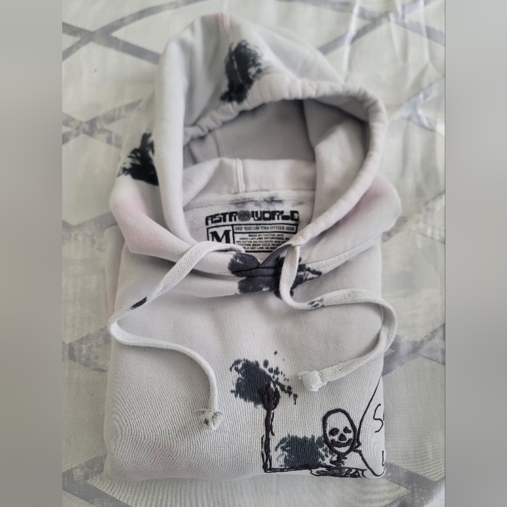 Selling brand new travis scott tie die hoodie